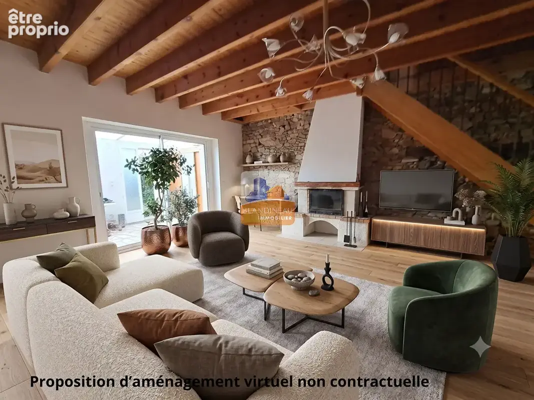 La montagne, maison  ancienne 78 m²  , 2 chambres + jardin - photo 5