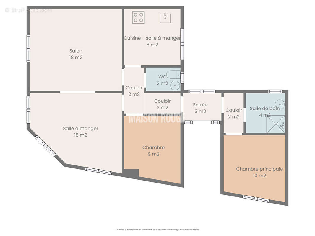 Appartement Authentique T4 au Coeur du Val André, à Deux Pas de la Plage - photo 13