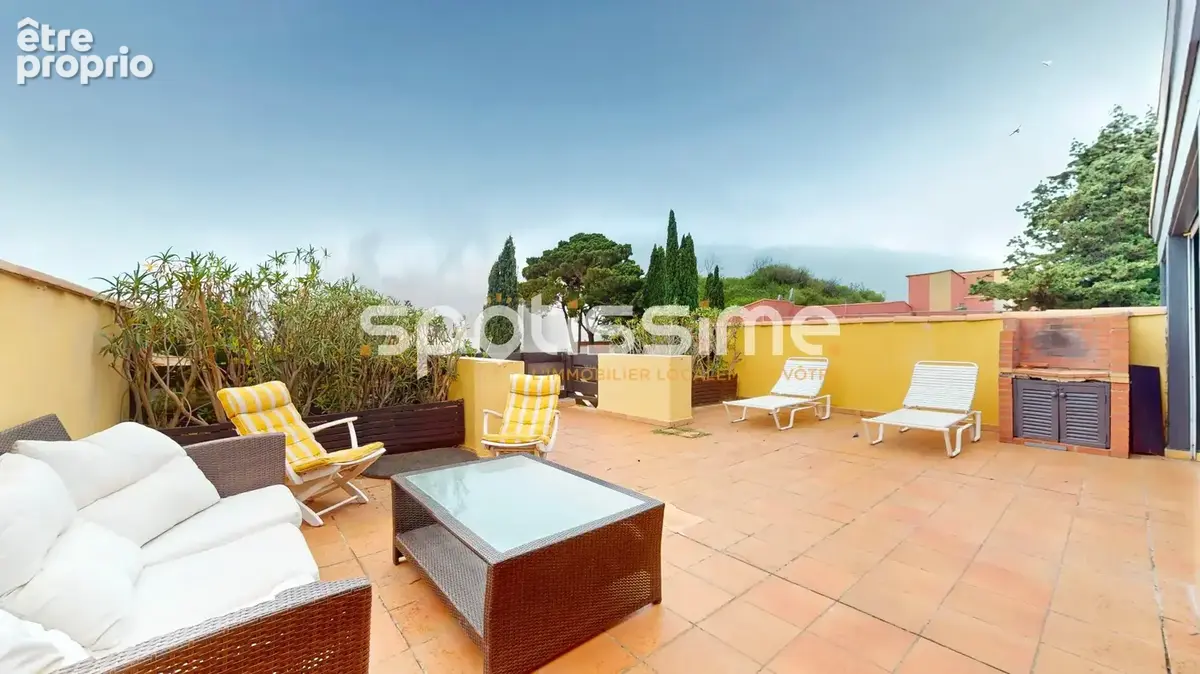 Cap d'Agde  Tennis Village - Bien atypique et coup de cur avec immense terrasse et volumes exceptionnels - photo 3