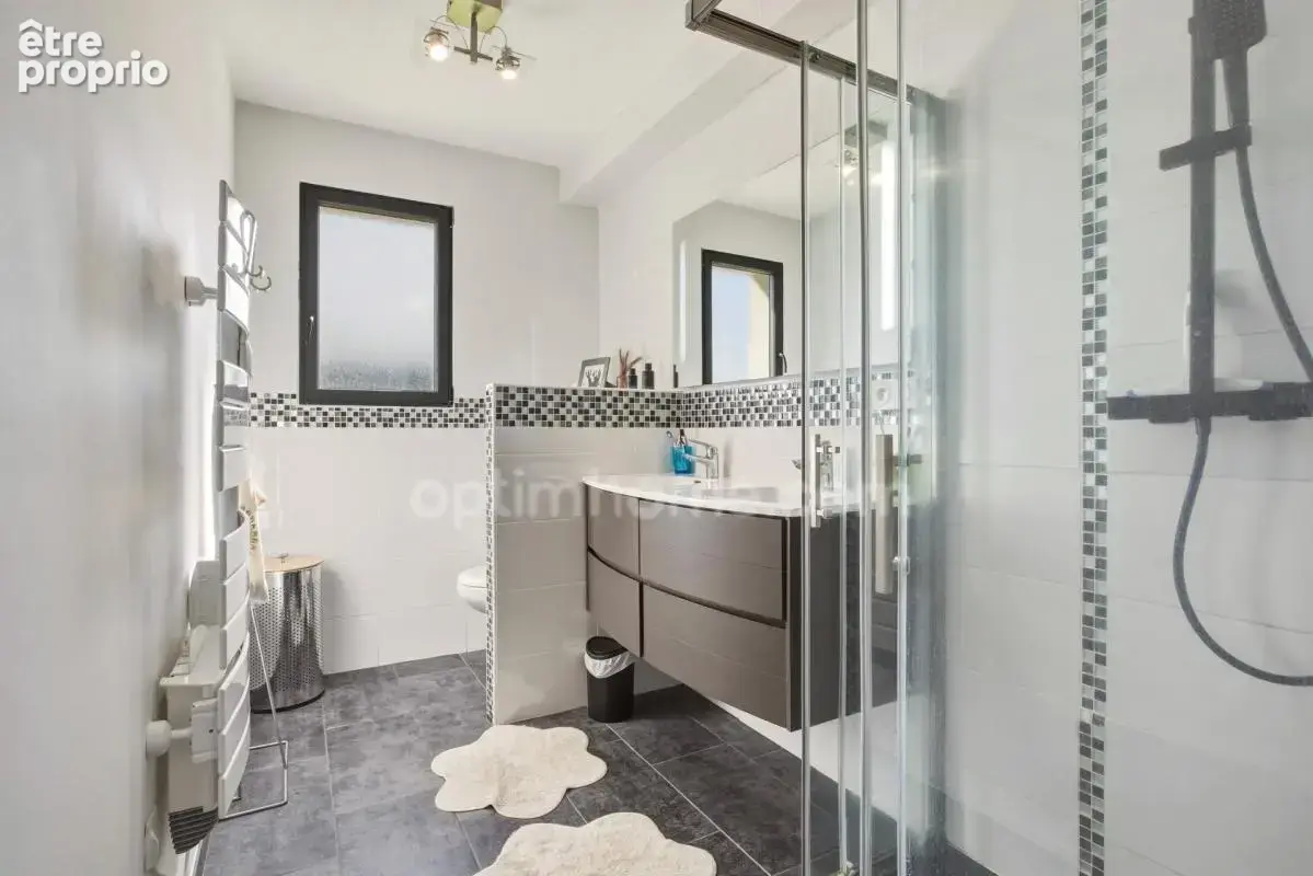Hauteurs de Honfleur - Maison contemporaine - 234 m2 -5/6 chammbres - Piscine - Terrain 2824 m2 - Double garage - Carport - photo 8