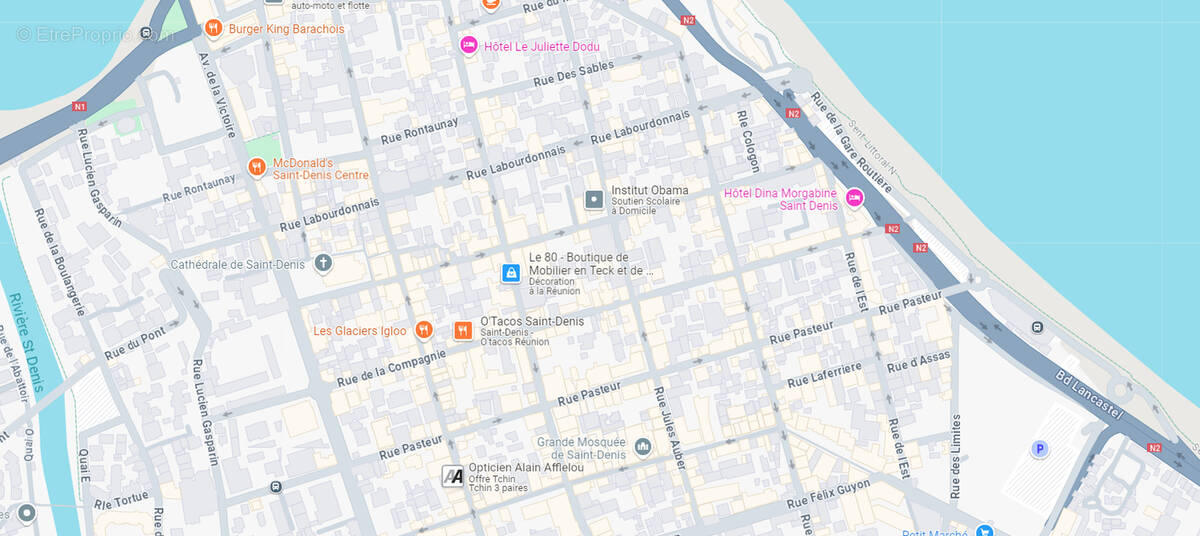 Commerce à SAINT-DENIS