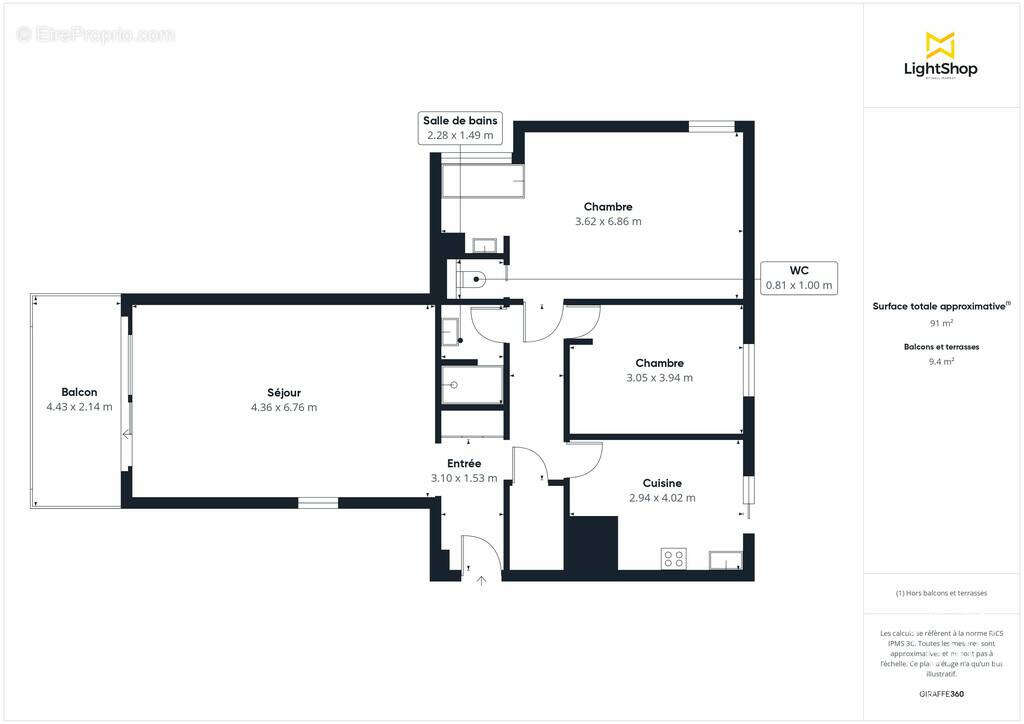 Appartement à ANTIBES