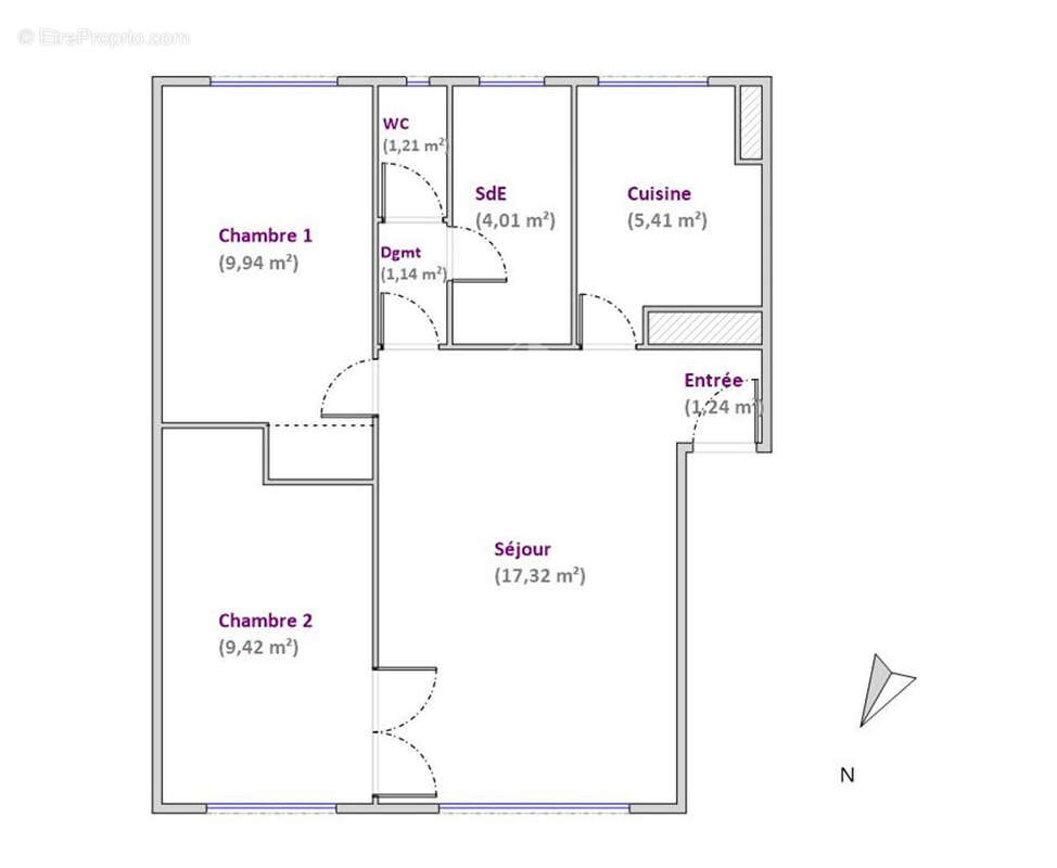 Appartement 49m² à sèvres - photo 7