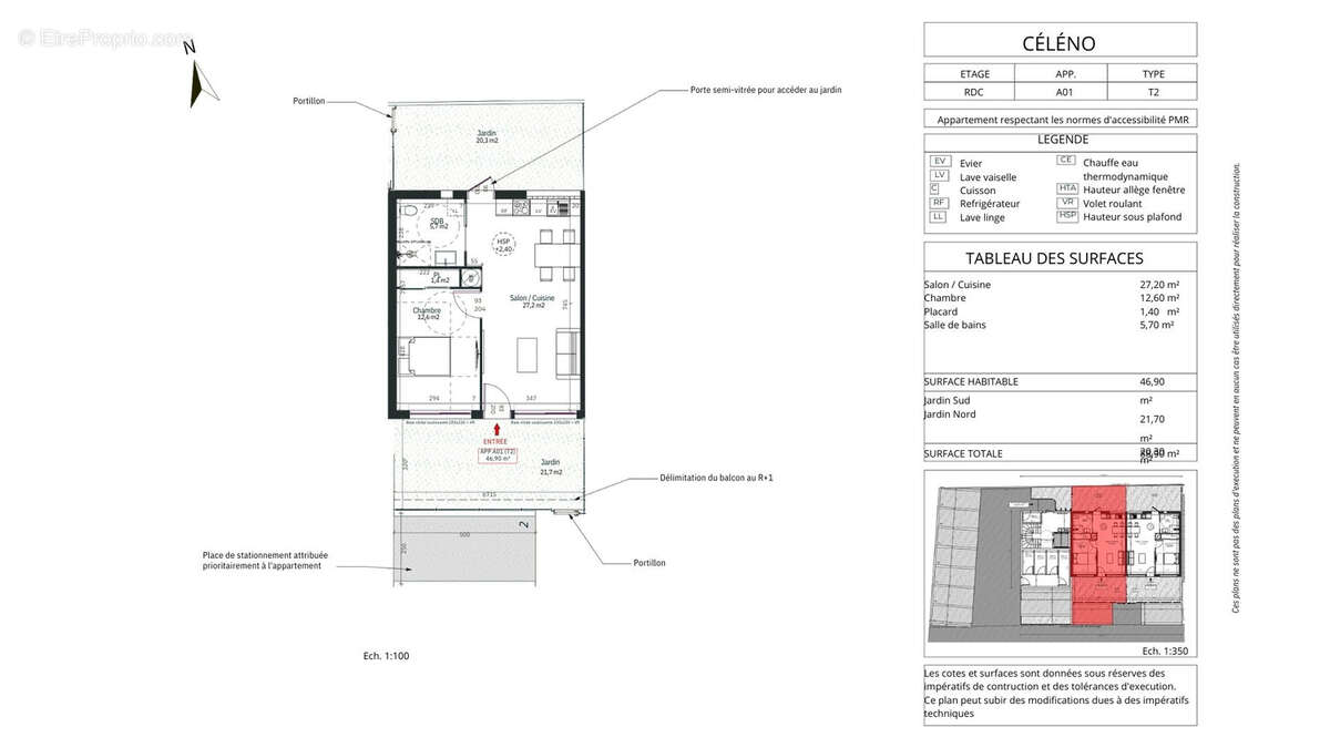 Appartement à CARQUEIRANNE