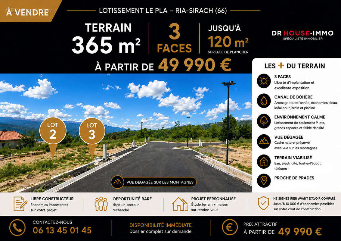 Terrain 365 m² à Ria-Sirach  - photo 8