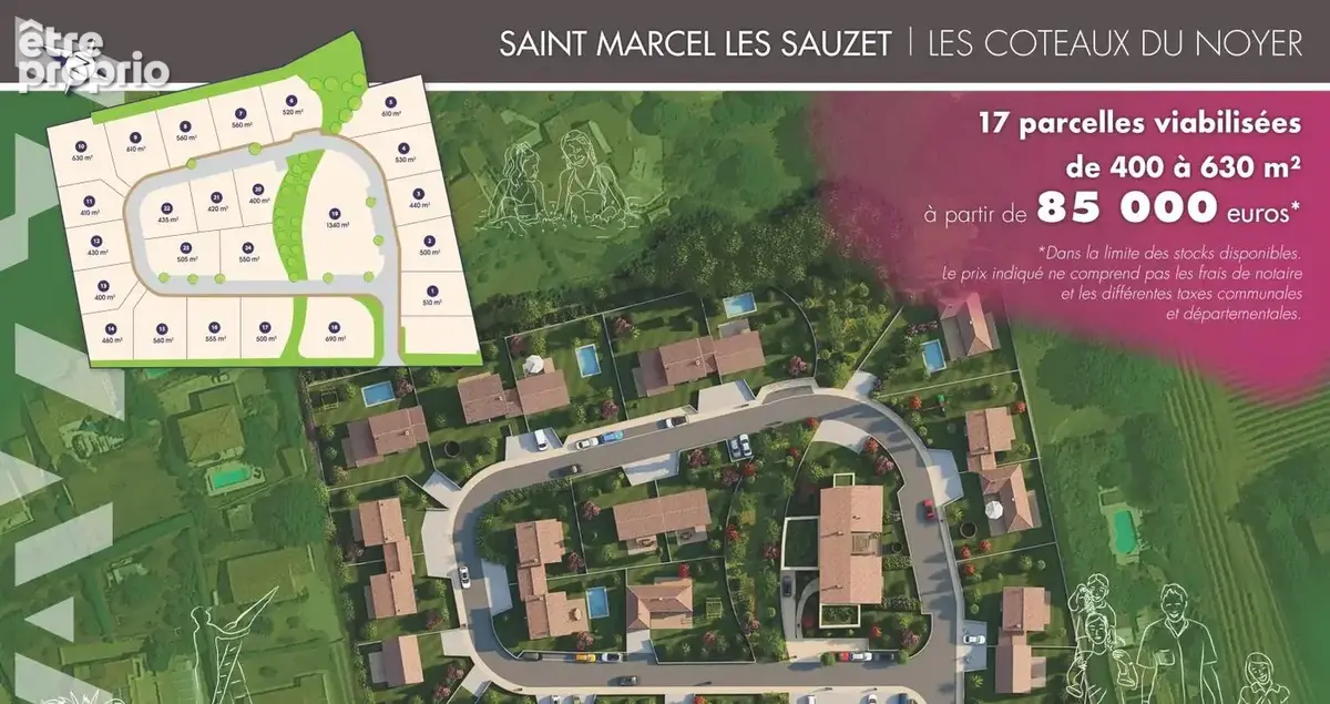 Terrains à bâtir – Les Coteaux des Noyers – Dès 82 000 € - photo 4
