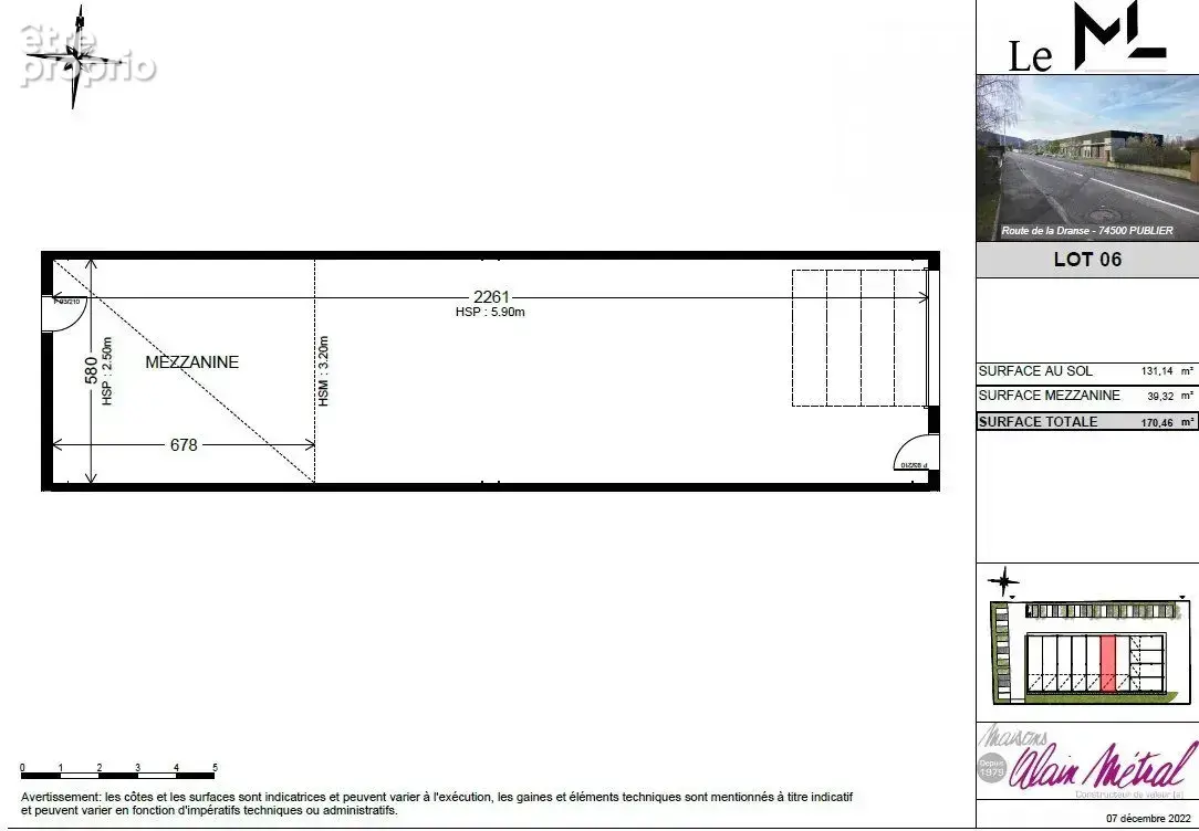 Commerce 170 m² à vendre à Publier (74500) - photo 2