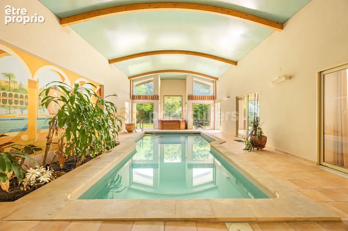Carquefou -- le souchais -- maison d'architecte -- piscine intérieure - photo 5