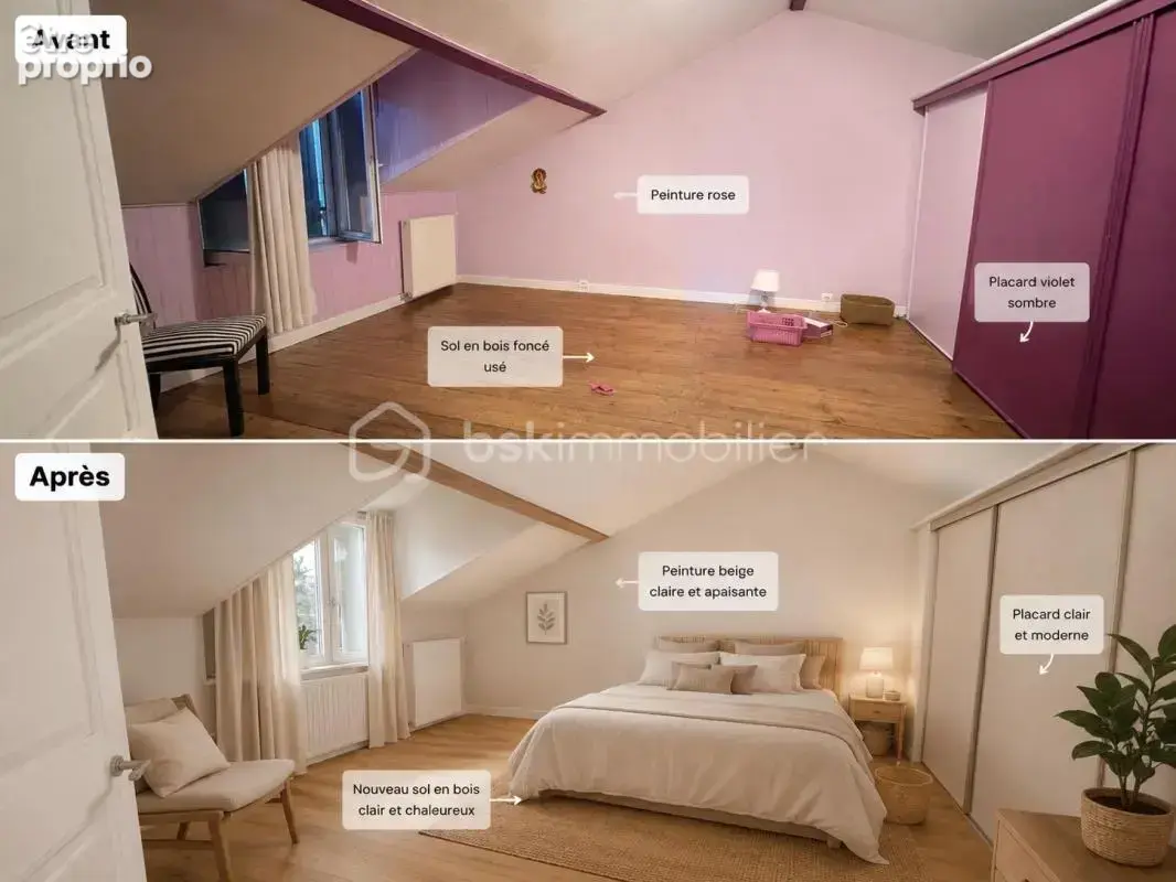 Maison mitoyenne 70 m² avec jardin arboré de 706 m² - photo 6