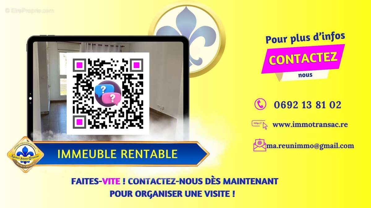 Appartement à SAINT-DENIS