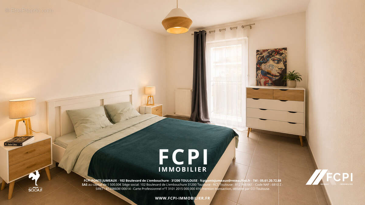 Appartement 3 pièces - 65 m2 - Cugnaux - photo 8
