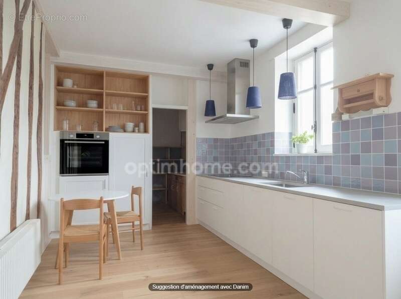Maison de 220m² à MONNAIE (37), jusqu'à 7 chambres, possibilité de partie locative ou cabinet professionnel - photo 3