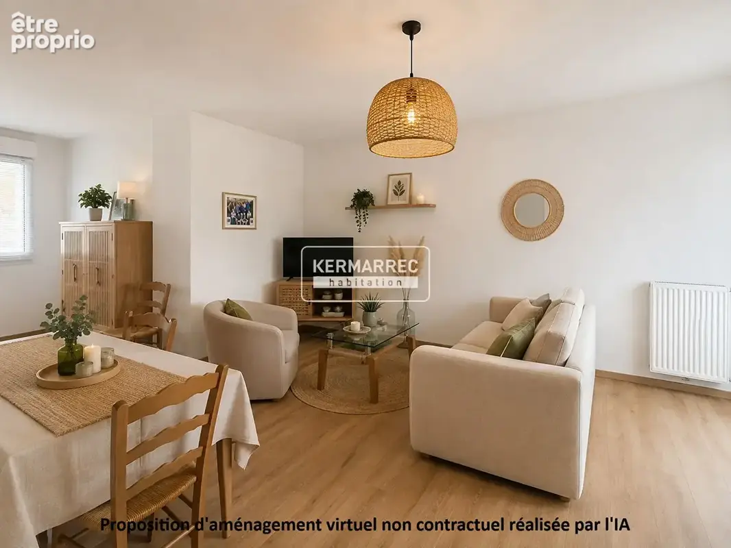 Appartement L Hermitage 2 pièces 54 m2 - photo 5