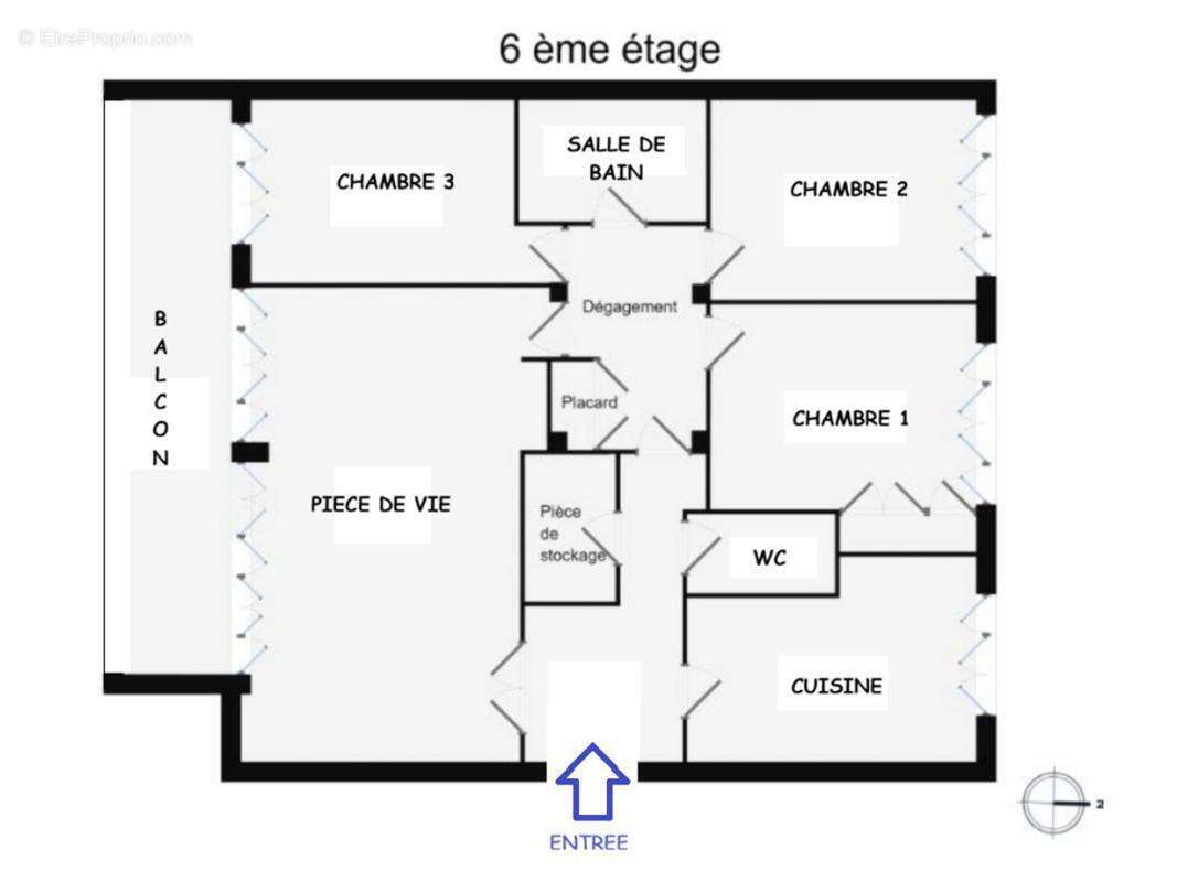 Appartement à LYON-4E