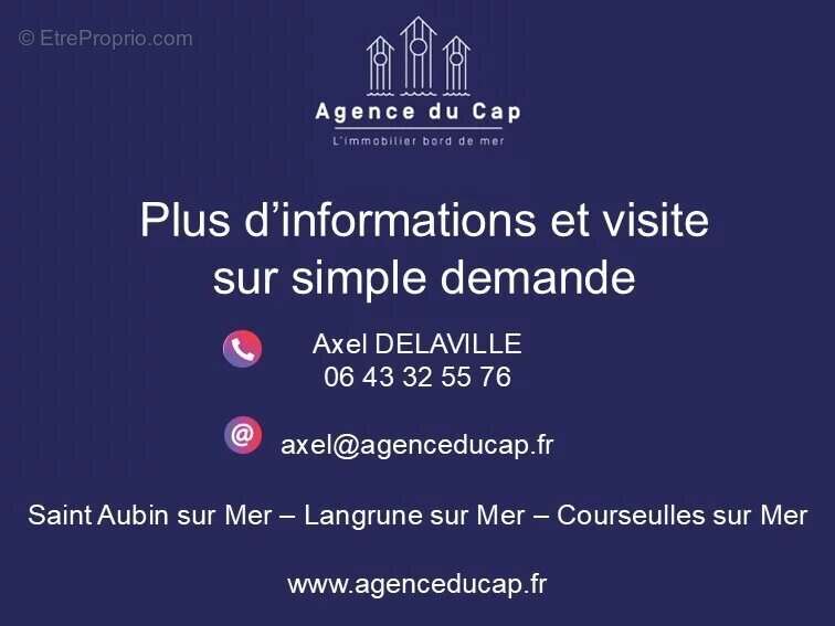 Appartement à SAINT-AUBIN-SUR-MER