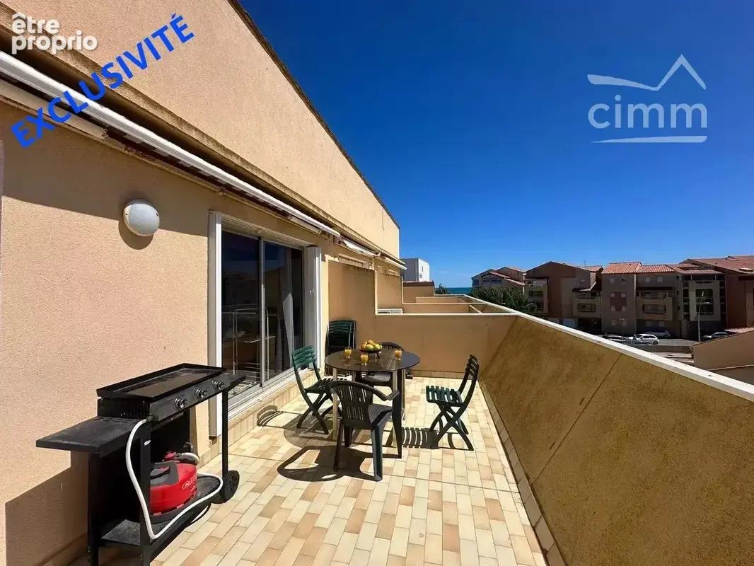 Photo Appartement à Valras-Plage au prix de 115 000€