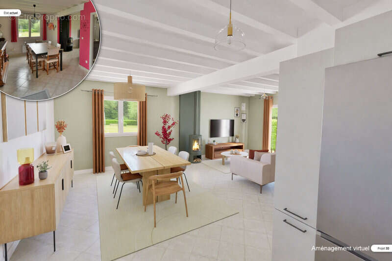 Une maison a la campagne, 5 pièces - un cadre exceptionnel !! - photo 13