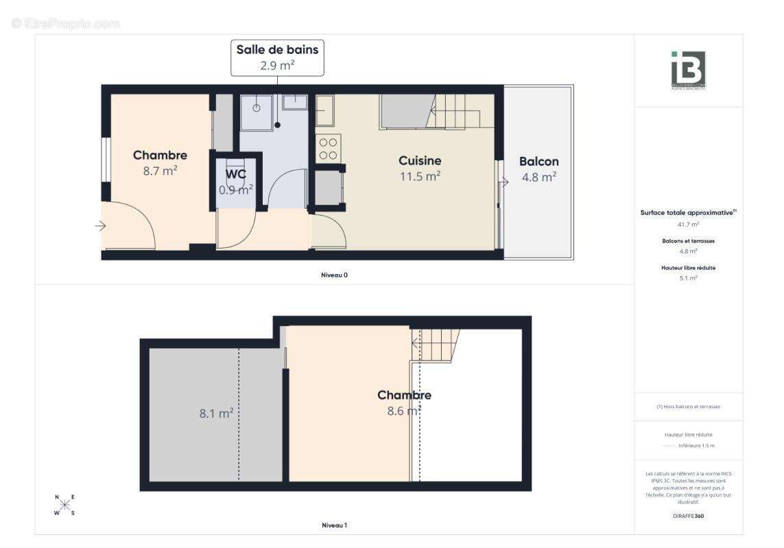 Appartement à CARQUEIRANNE