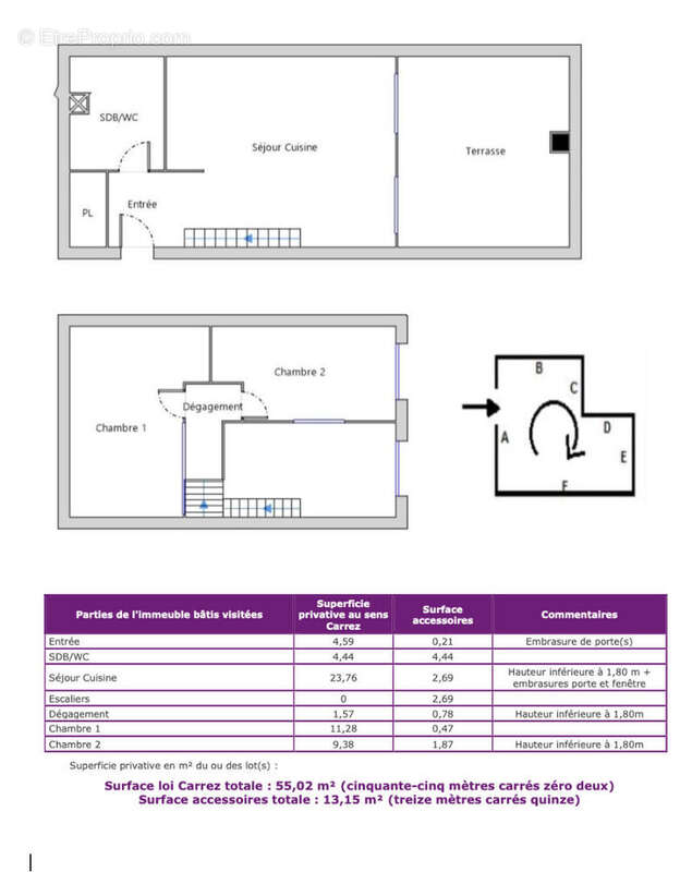 Appartement à LYON-1E