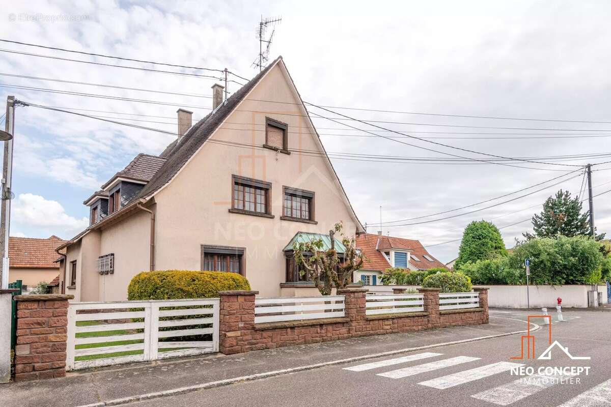 Maison à OBERHOFFEN-SUR-MODER