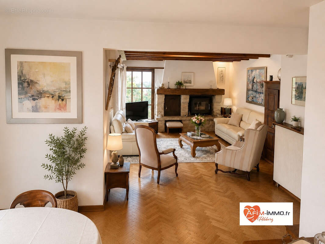 Maison architecte 253m2   Parc 22 ares- Plain-pied 6 chambres orientation ouest - photo 5