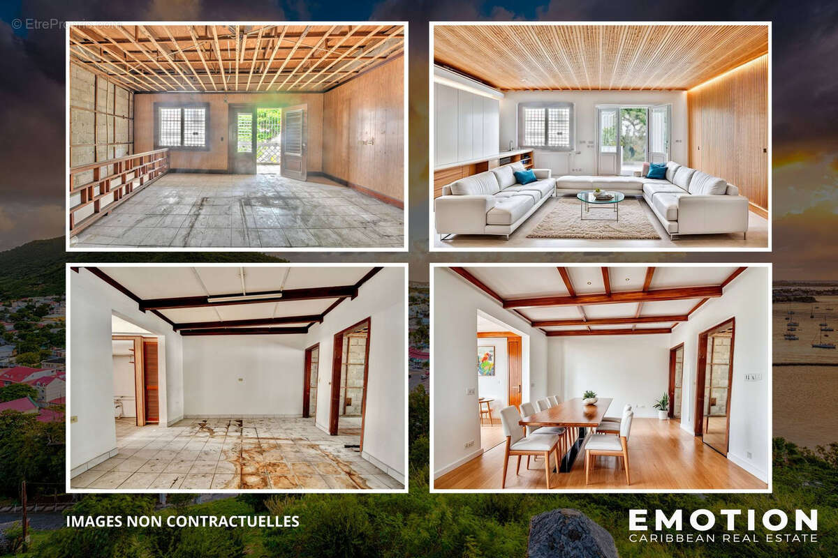 Immeuble R+1 - 228 m2 + 12 m2 de terrasse couverte - Marigot - photo 2