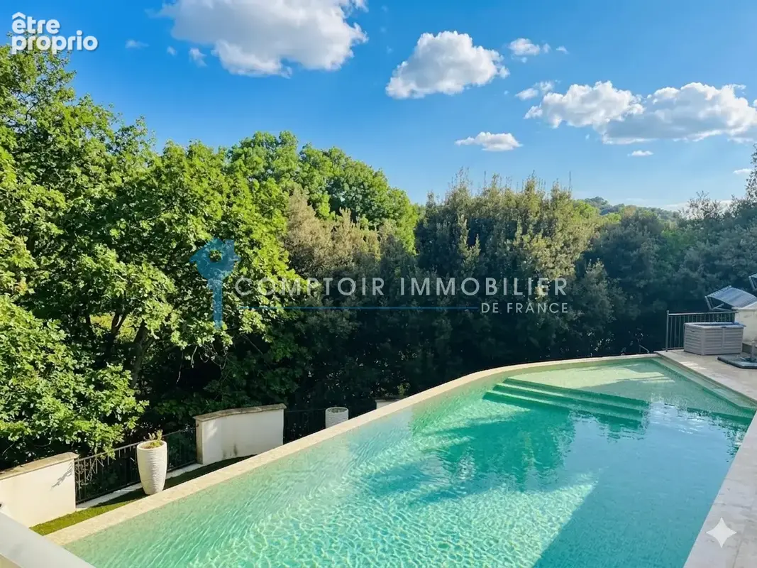 Secteur goudargues : mas recent avec piscine et appartement independant - photo 2