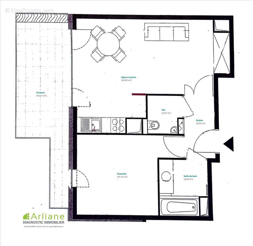 Appartement à BOULOGNE-BILLANCOURT