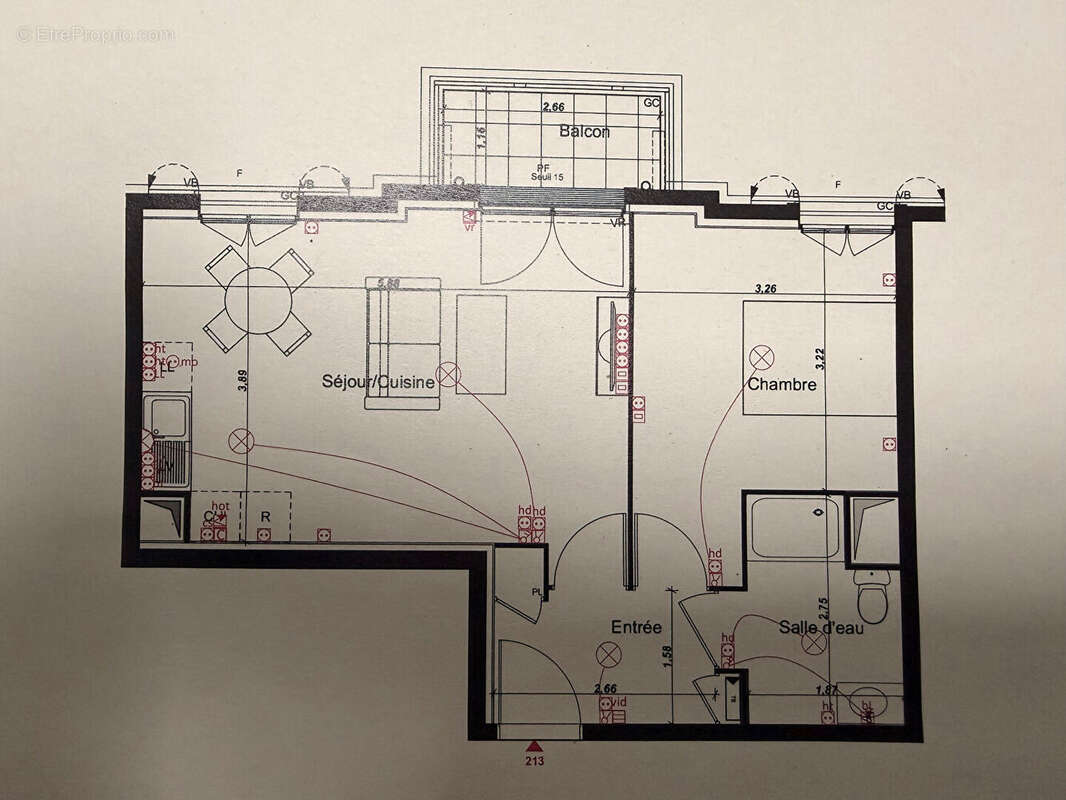 Appartement à LE BLANC-MESNIL