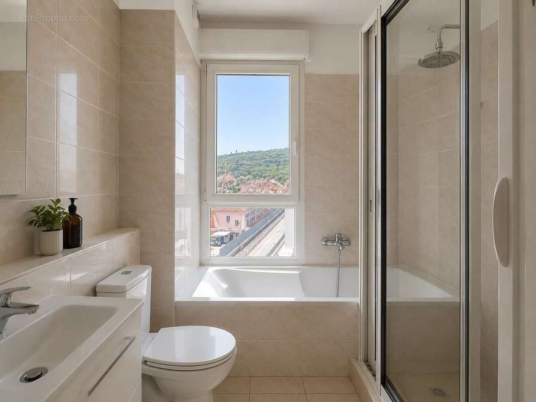 Coquet T2 de 36m2 proche de Monaco- Vue mer panoramique et Garage - photo 4