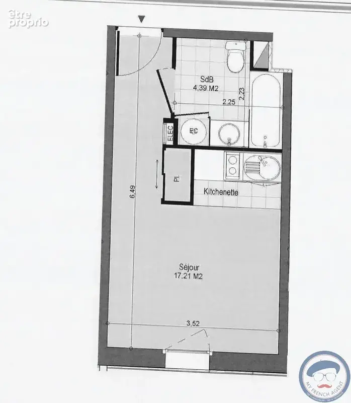 Investissement LMNP   Studio meublé   Tours centre - photo 8