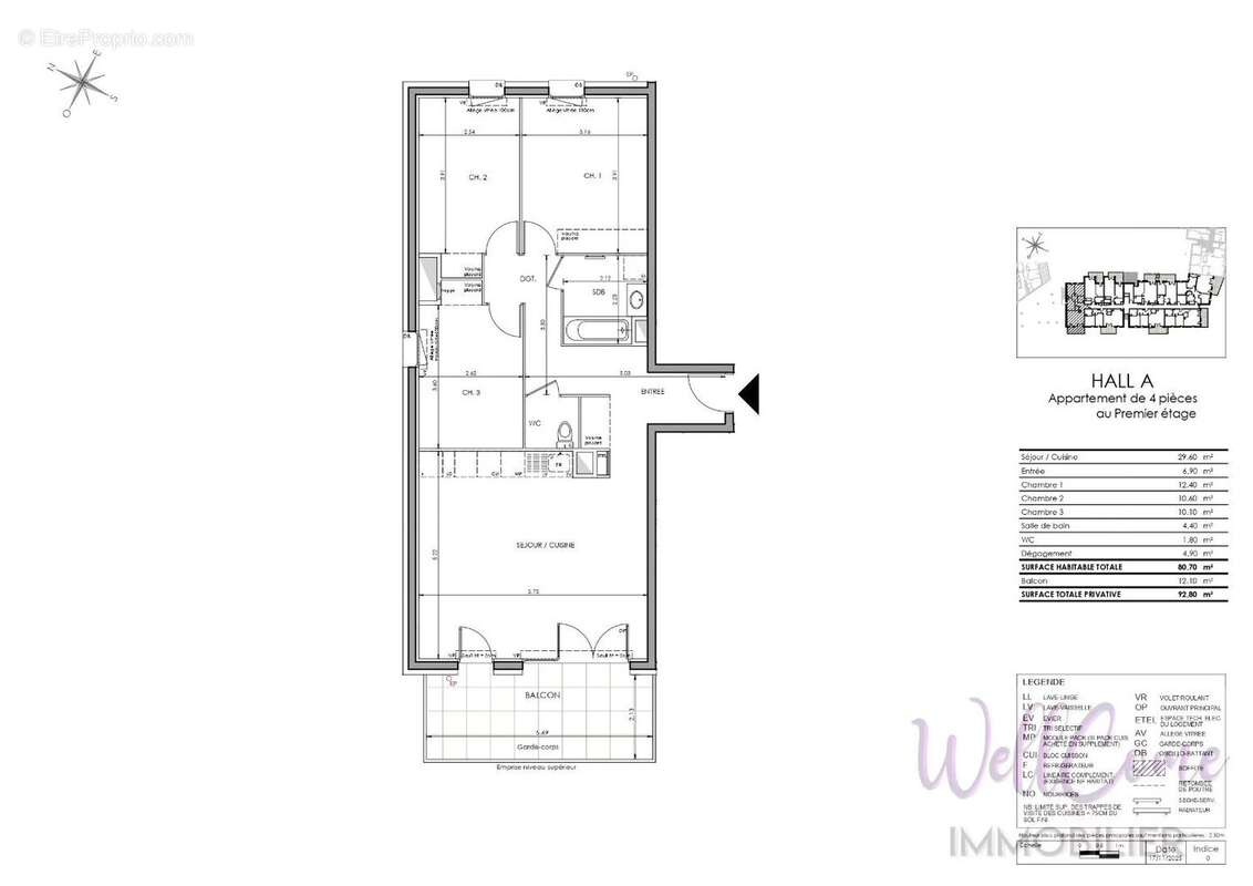 VEFA - Appartement T4 de 80m² côté S-O avec Box double et cave à La Ravoire ! - photo 4