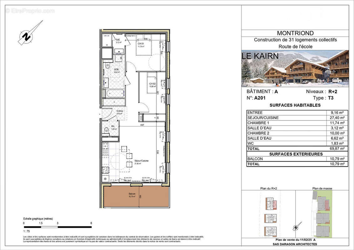 Appartement à MONTRIOND