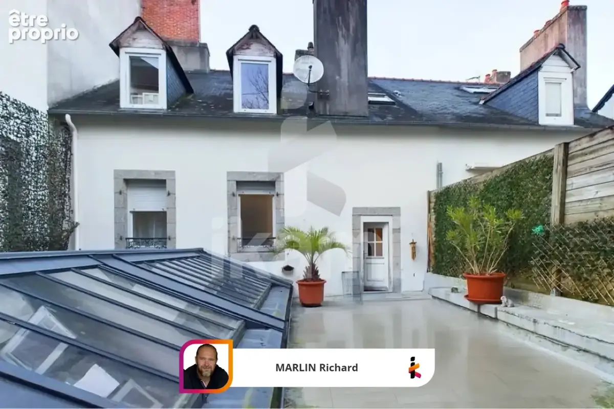 Immeuble usage mixte, avec jardin et terrasse, Centre-ville Pont-Aven, Bretagne - photo 15