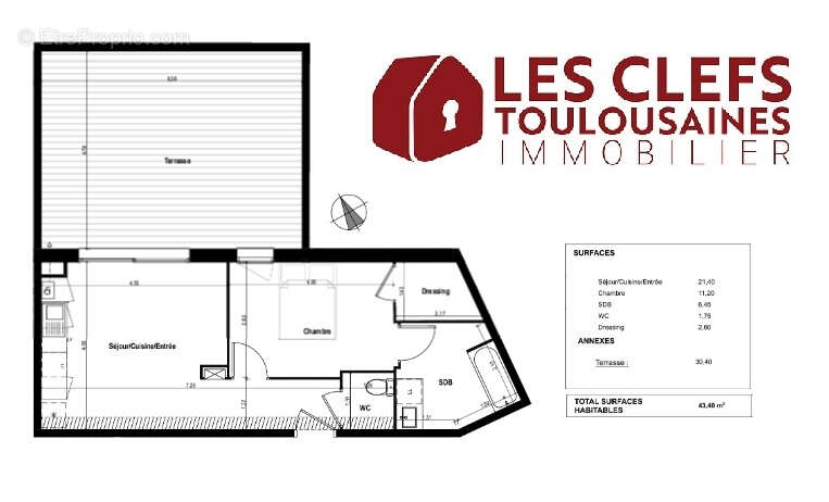 Appartement à CASTELGINEST