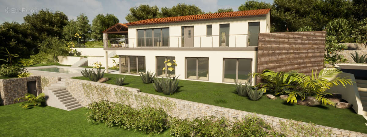 Villa 300m² à roquefort-les-pins - photo 2