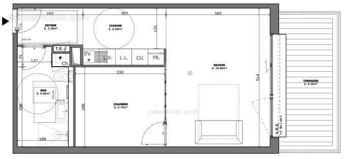 Appartement à PARIS-15E