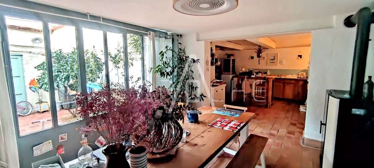 Maison de village - patio + terrasse - elne - photo 3
