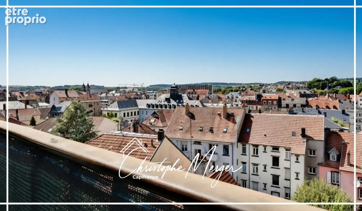 Appartement studio LOUÉ à vendre 35m² à Sarrebourg (57) en centre ville, lumineux avec balcon - photo 7