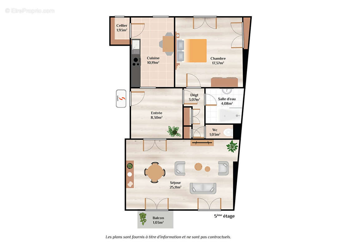 Appartement à MONTLUCON