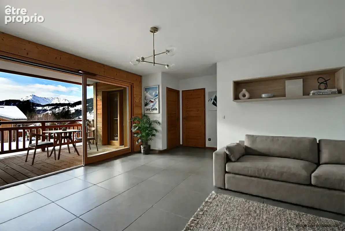 Les Gets   Appartement proche des pistes de ski   T3 cabine - photo 4