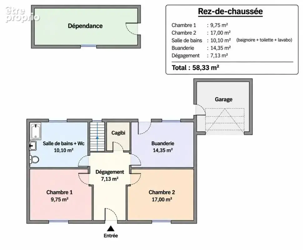 Maison familiale 7 chambres – Le Mans Batignolles – Jardin, terrasse et garage - photo 20