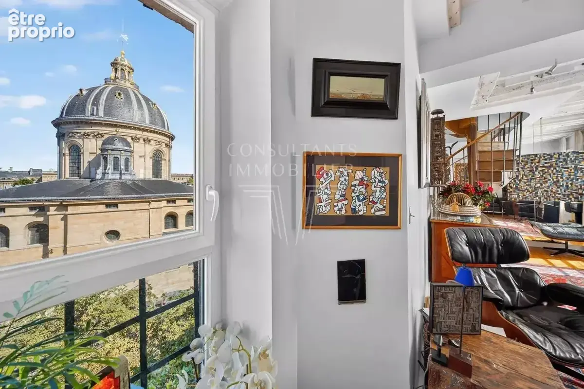 Académie de paris. duplex ensoleillé vue édifice - photo 4