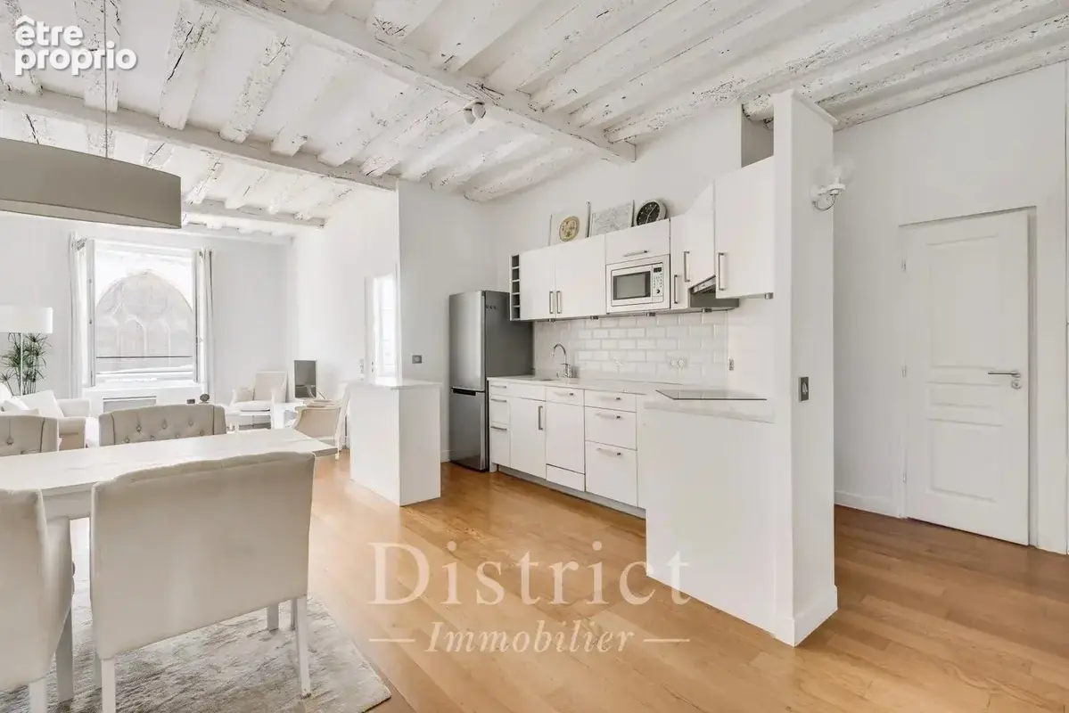A proximité Notre Dame et de la Seine - 3pièces de 64,26 m² - 2 chambres - photo 2