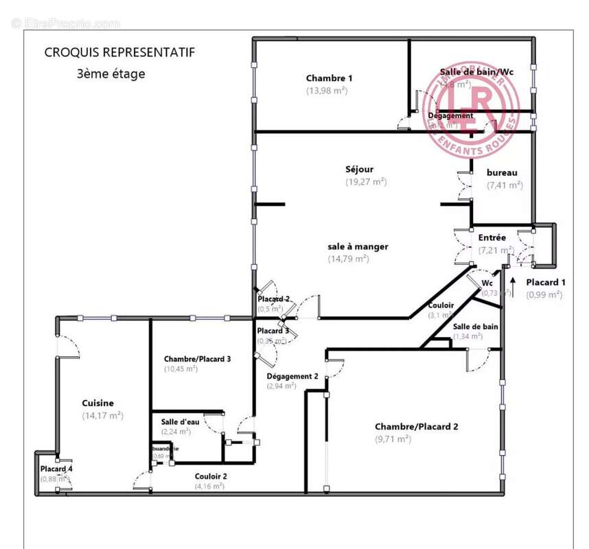 Appartement à PARIS-4E