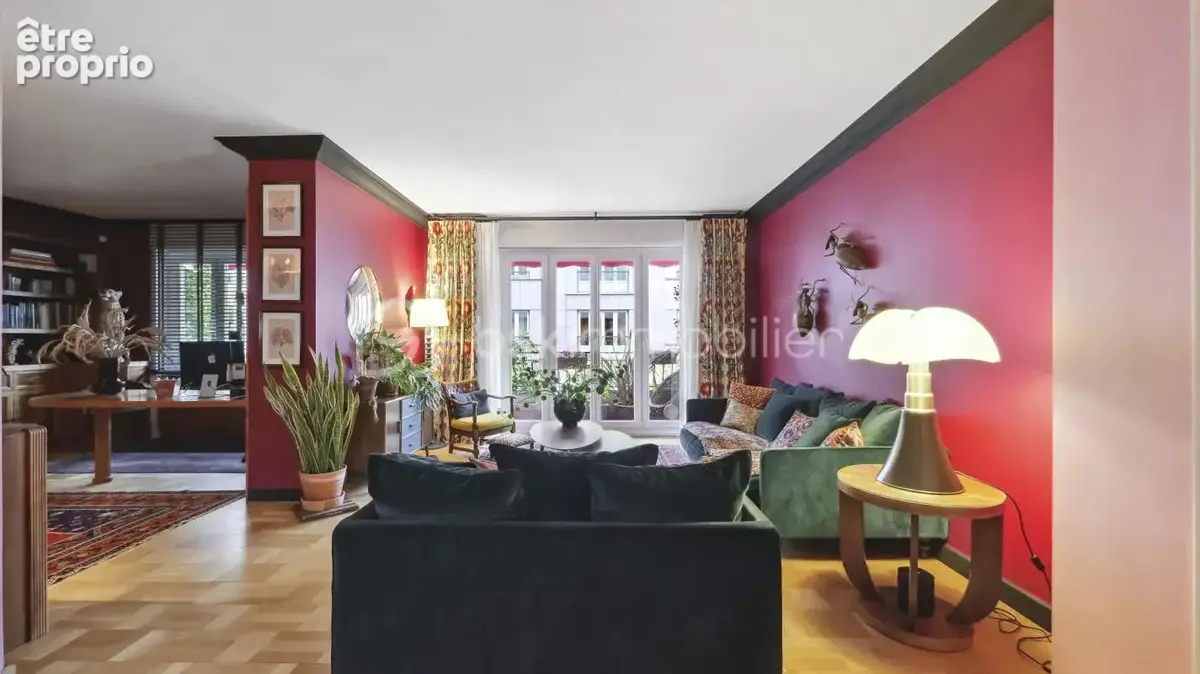 Charmant T4 de 128 m² avec balcon, cave et grenier situé à deux pas du Parc de la Tête d'Or - Lyon 6 - photo 2