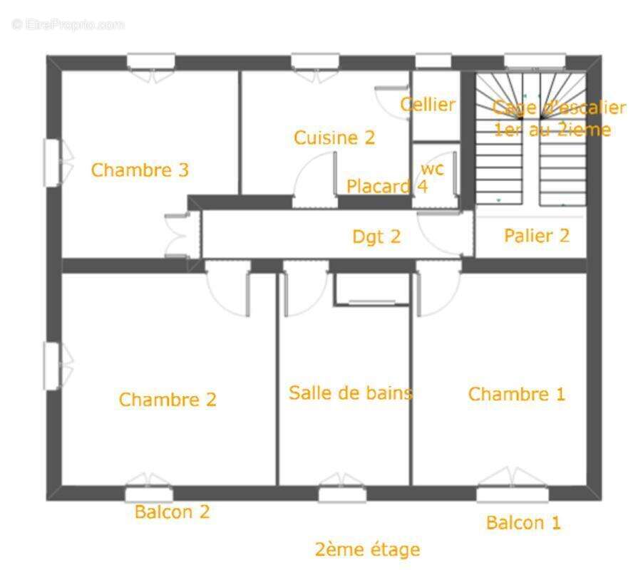 Vente TOULON Ouest - Maison de caractère à rénover de 205 m2 sur 318 m2 de terrain - Garage - photo 17