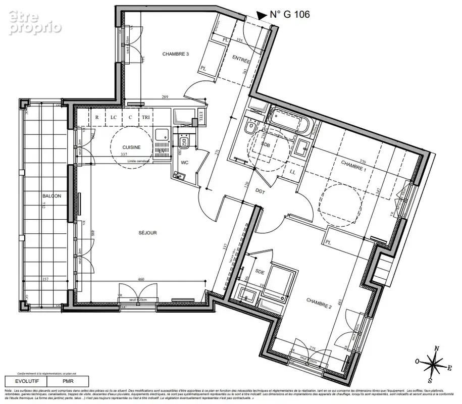 Appartement 4p - le plessis-robinson - photo 2