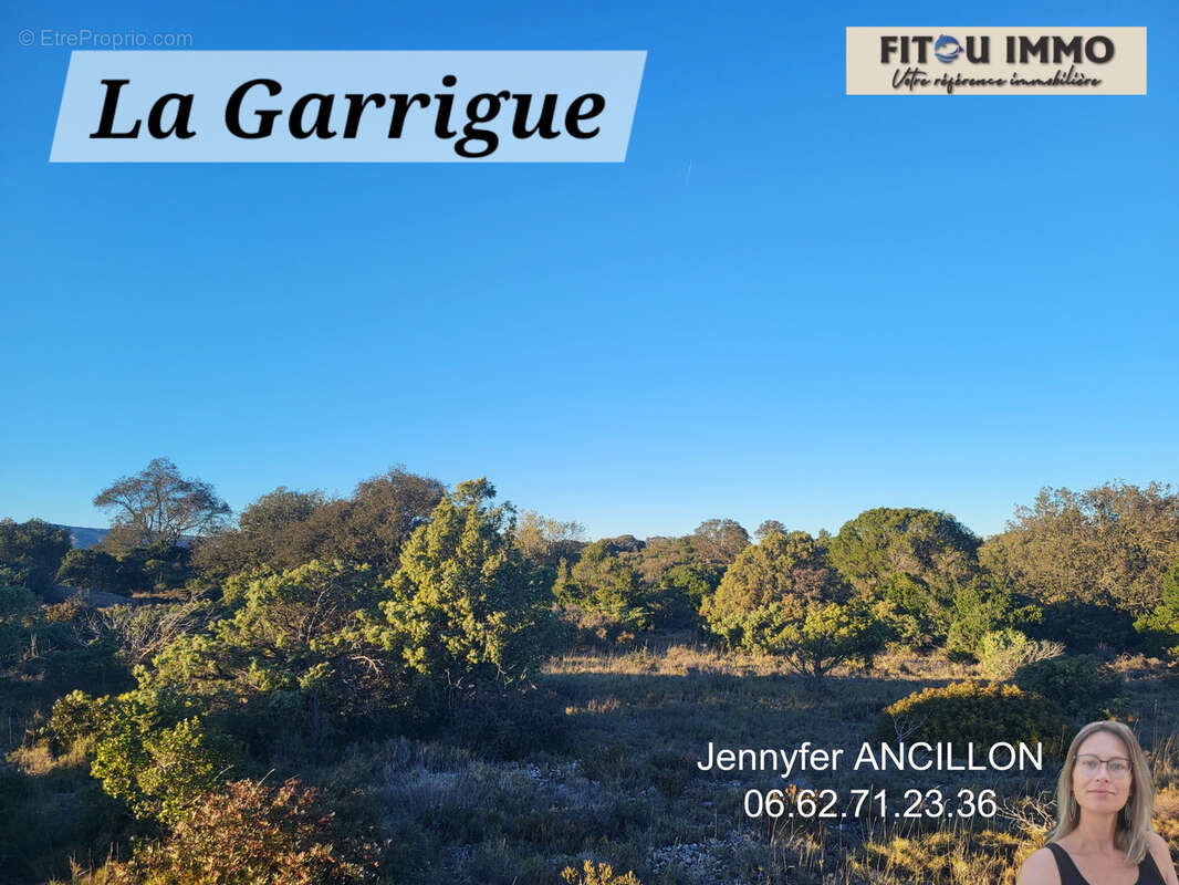 Terrain à FITOU