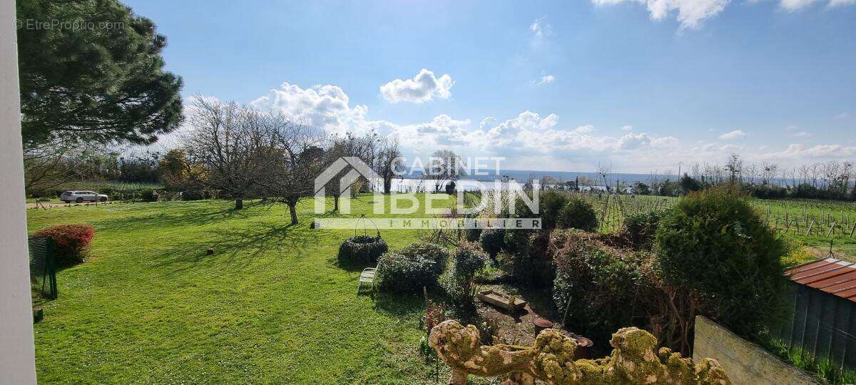 Maison à BAYON-SUR-GIRONDE